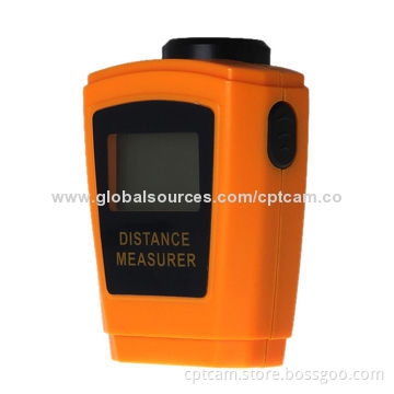 CP-3005 Mini Portable Ultrasonic Distance Measures with Laser Pointer, 0.5 to 18m Range